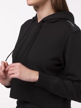 NWOT Calvin Klein Jeans Black Cropped Hoodie